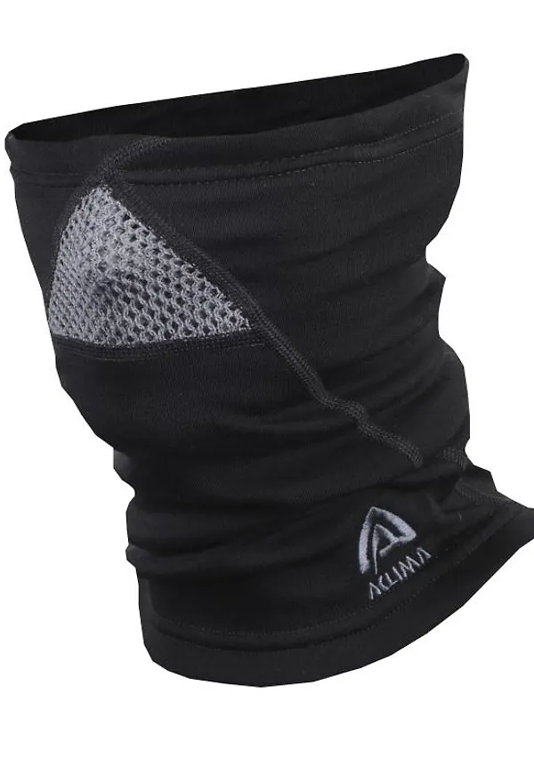 Aclima Doublewool Neck Gaiter Unisex Jet Black
