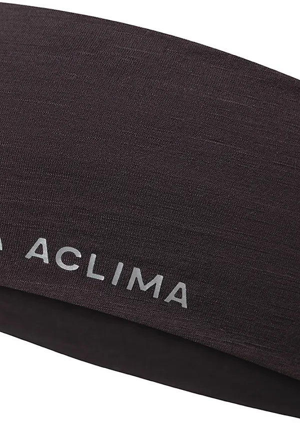 Aclima LightWool Headband Chocolate Plum