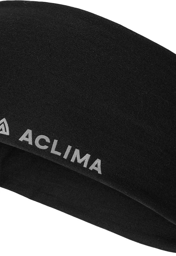 Aclima LightWool Headband Jet Black