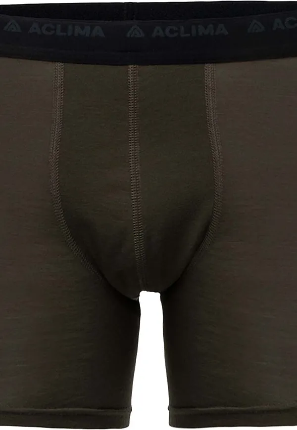Aclima Men's LightWool 140 Boxer Tarmac