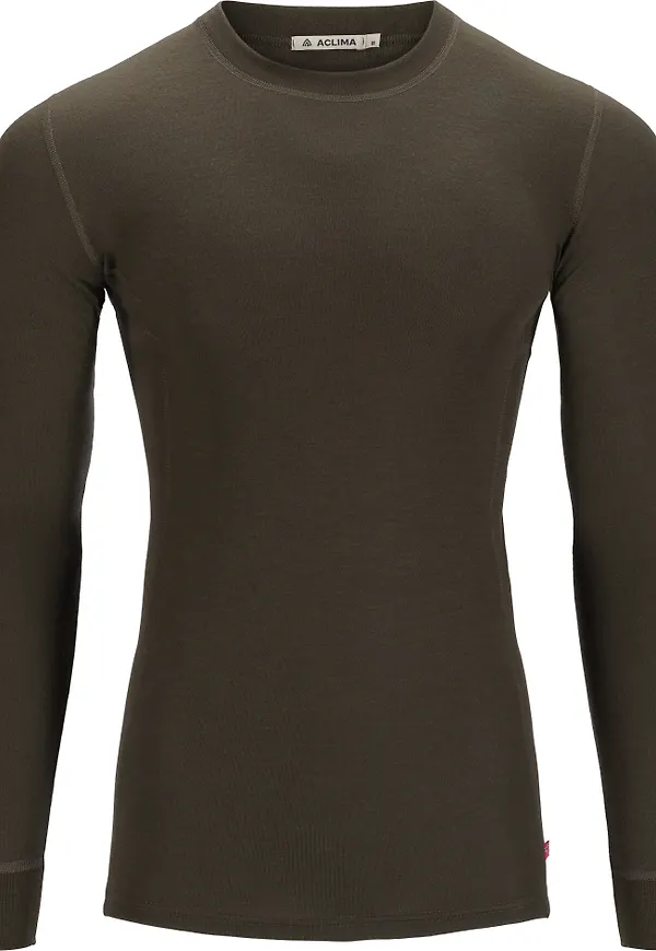 Aclima Men's WarmWool Crew Neck Tarmac