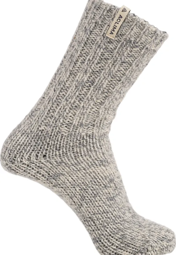 Aclima Norwegian Wool Socks Grey/White