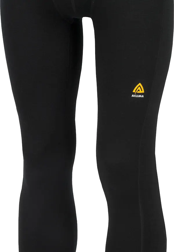 Aclima WarmWool Long Pants Man Jet Black