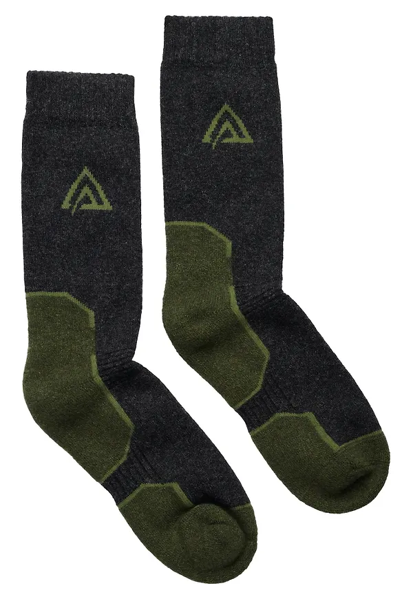 Aclima WarmWool Socks Olive Night/Dill/Marengo