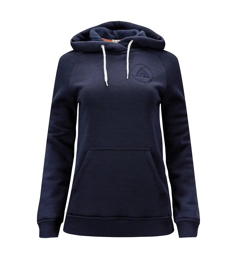 Aclima Women's FleeceWool V2 Hoodie Navy Blazer