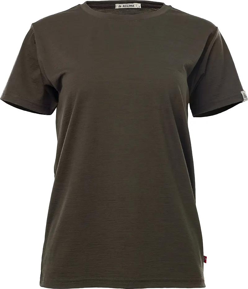 Aclima Women's LightWool 180 Classic Tee Tarmac