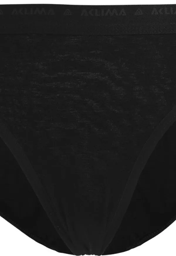 Aclima Women's LightWool Briefs Jet Black