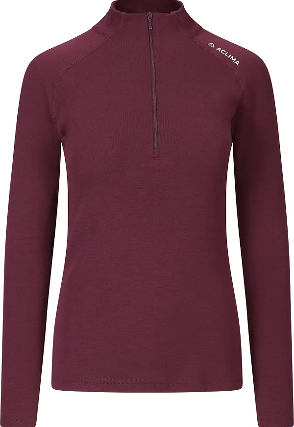 Aclima Women's WarmWool Mockneck Fig