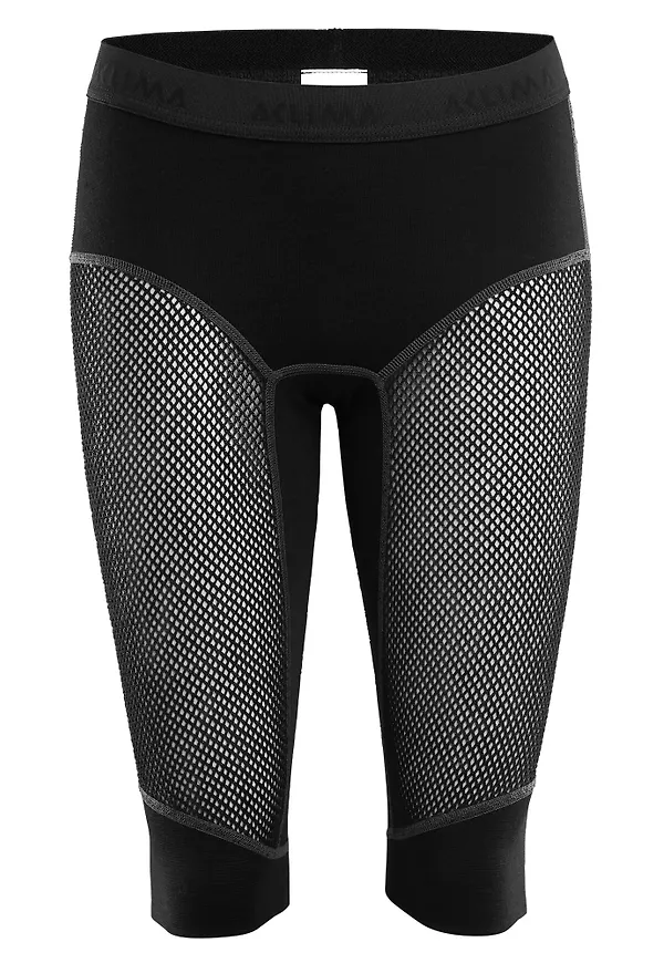 Aclima WoolNet Long Shorts Women Jet Black