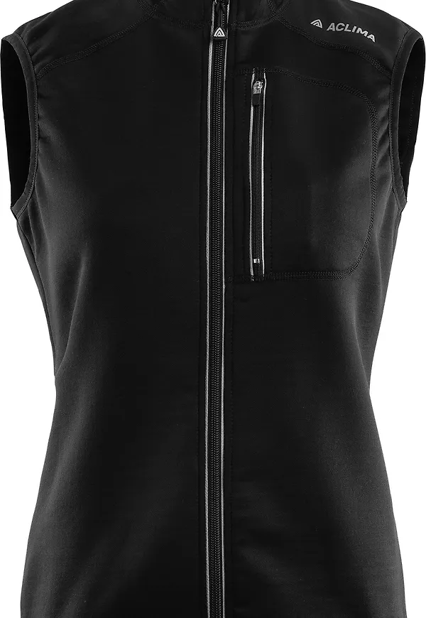 Aclima WoolShell Vest Woman Jet Black