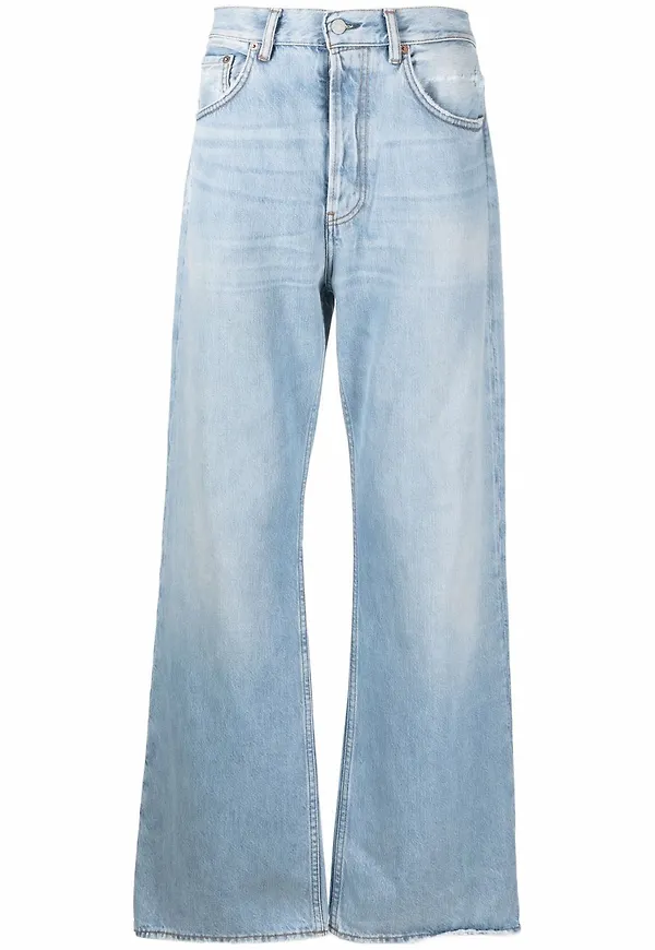 Acne Studios 2021 loose-jeans - Blå