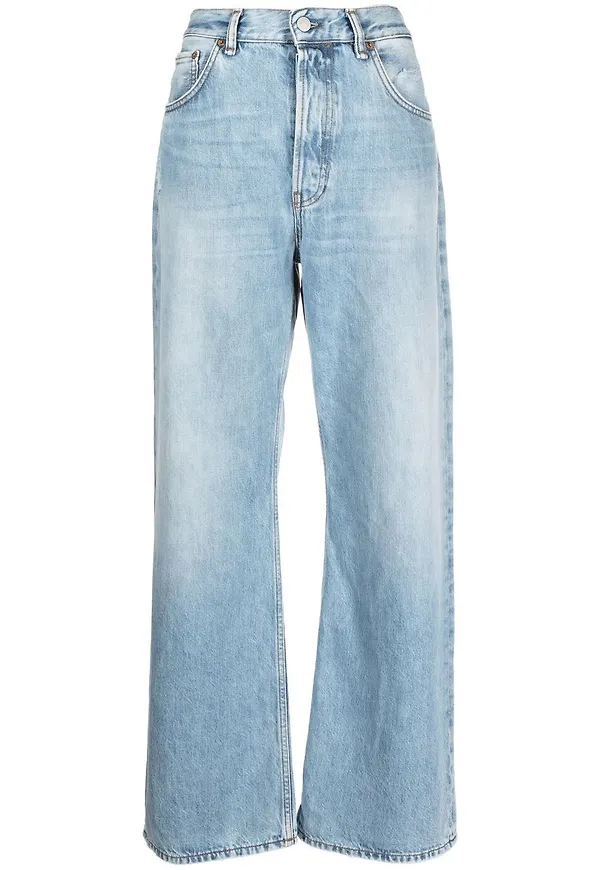 Acne Studios 2021 loose-jeans - Blå