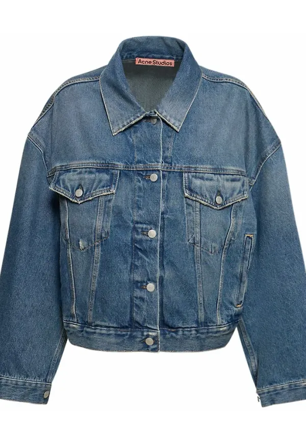 Acne Studios, Jacka, Dam, L, Denim, Denimjacka