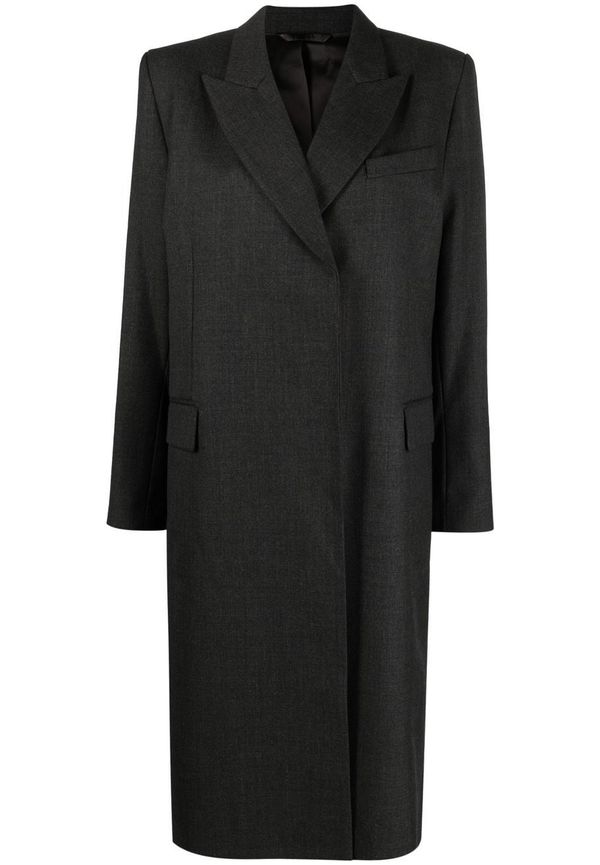 Acne Studios dubbelknäppt kappa - Grå