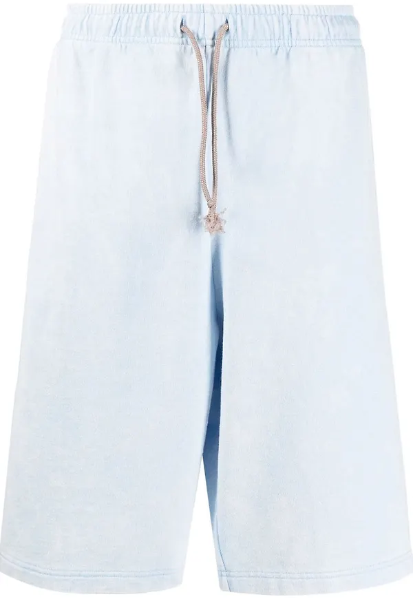 Acne Studios elastiska träningsshorts - Blå