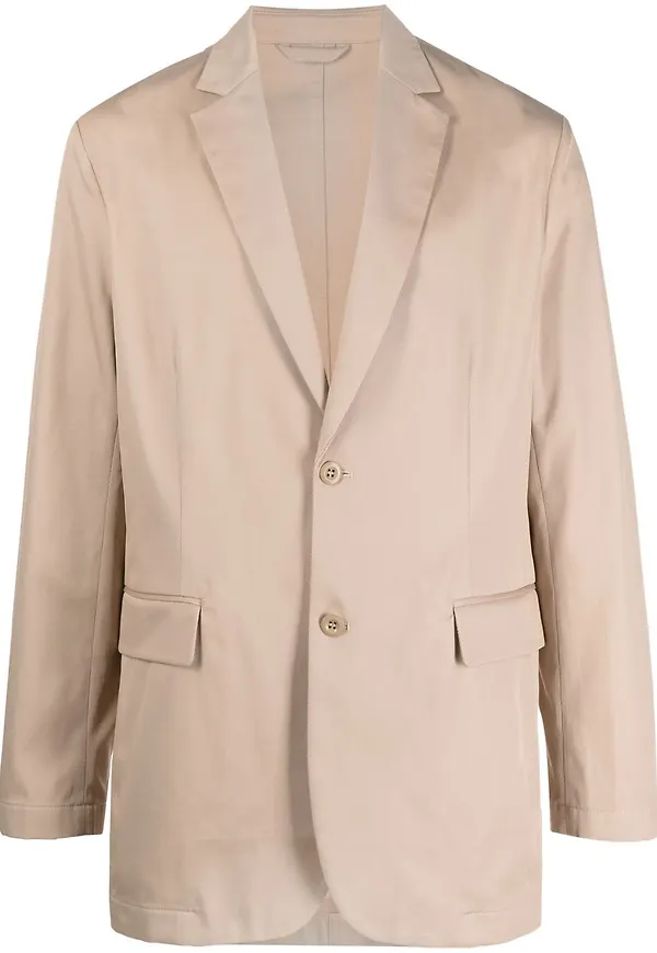 Acne Studios enkelknäppt blazer - Neutral