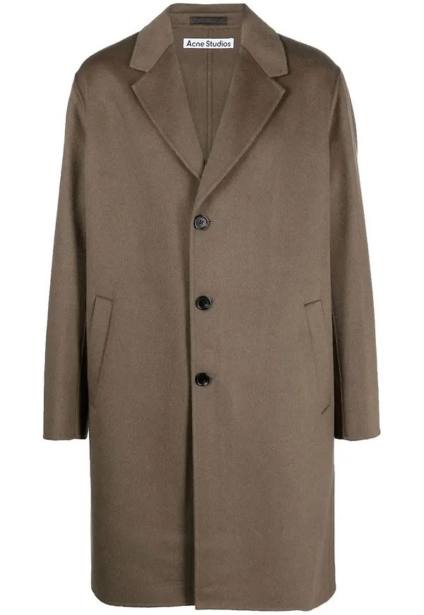 Acne Studios enkelknäppt rock - Grön
