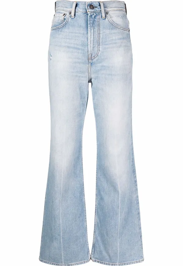 Acne Studios flare-jeans - Blå