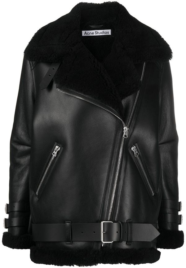 Acne Studios fårskinnsjacka - Svart