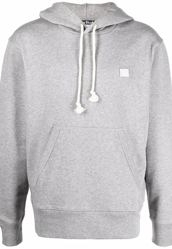 Acne Studios hoodie med dragsko - Grå