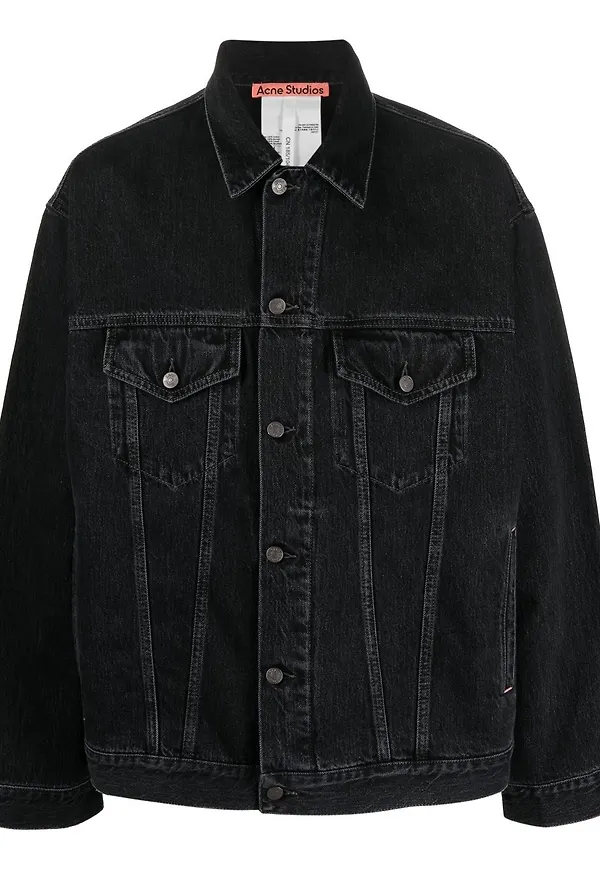 Acne Studios jeansjacka - Svart