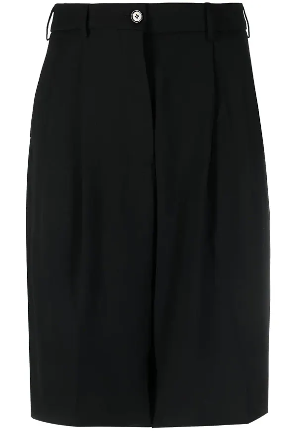 Acne Studios knälånga finshorts - Svart
