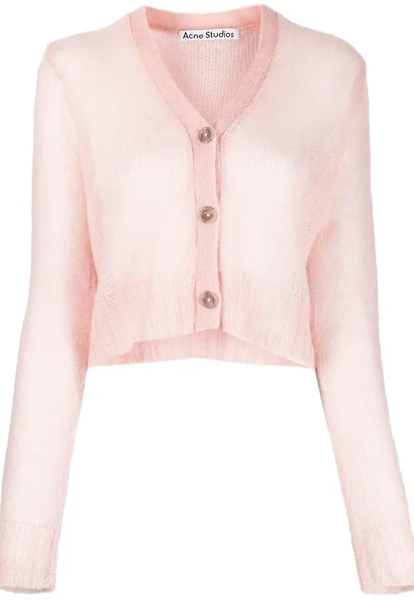 Acne Studios kort kofta - Rosa