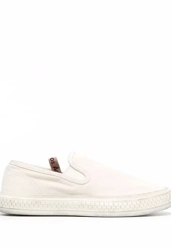 Acne Studios låga slip on-sneakers - Vit