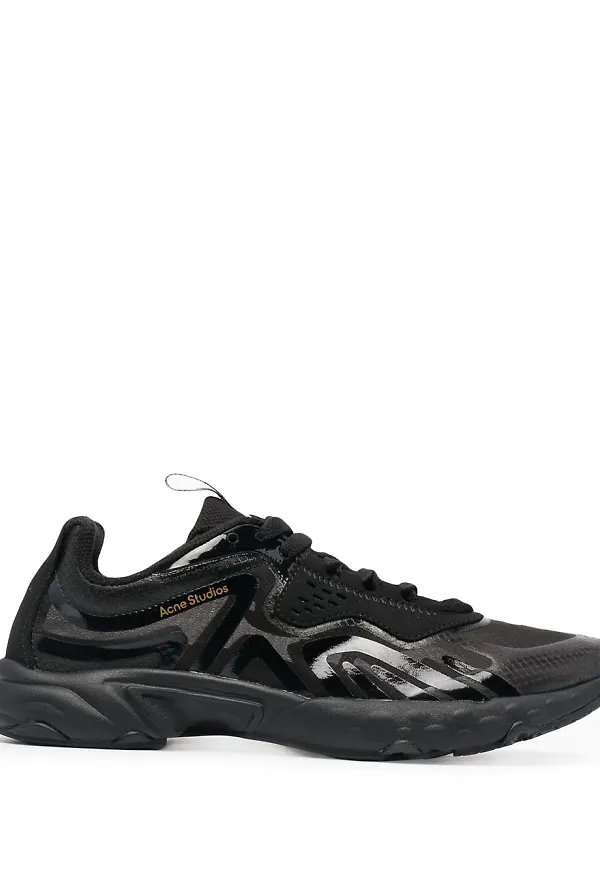 Acne Studios N3W sneakers med panel - Svart
