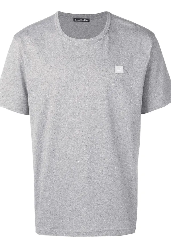 Acne Studios Nash Face t-shirt - Grå