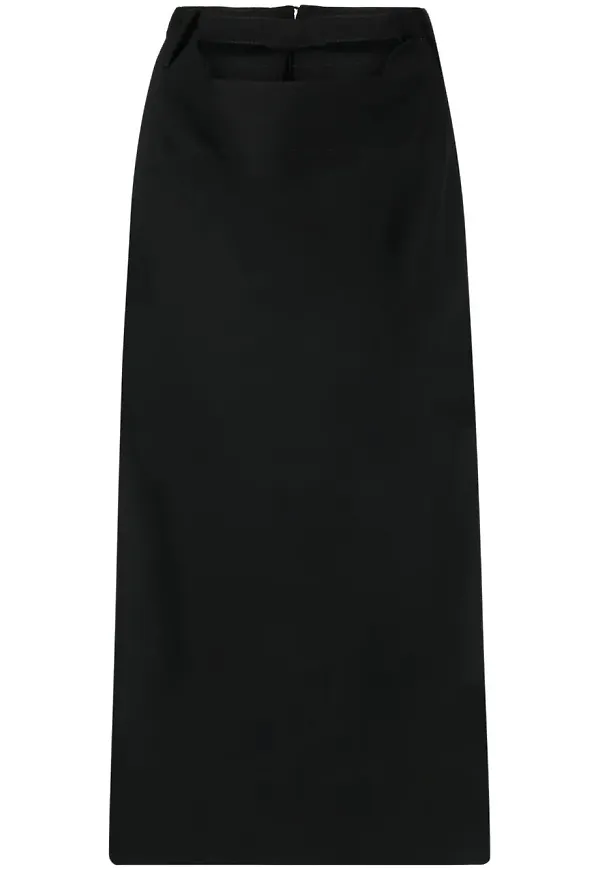 Acne Studios omlottkjol med bälte - Svart