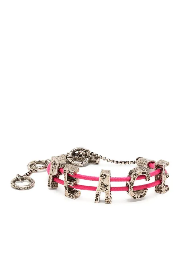 Acne Studios Peace armband - Silverfärgad