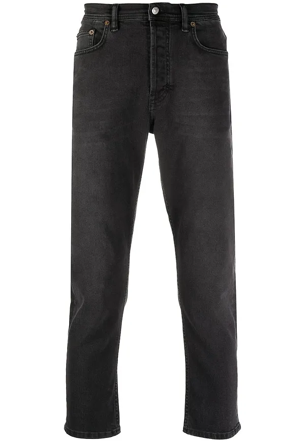 Acne Studios River smala jeans - Svart