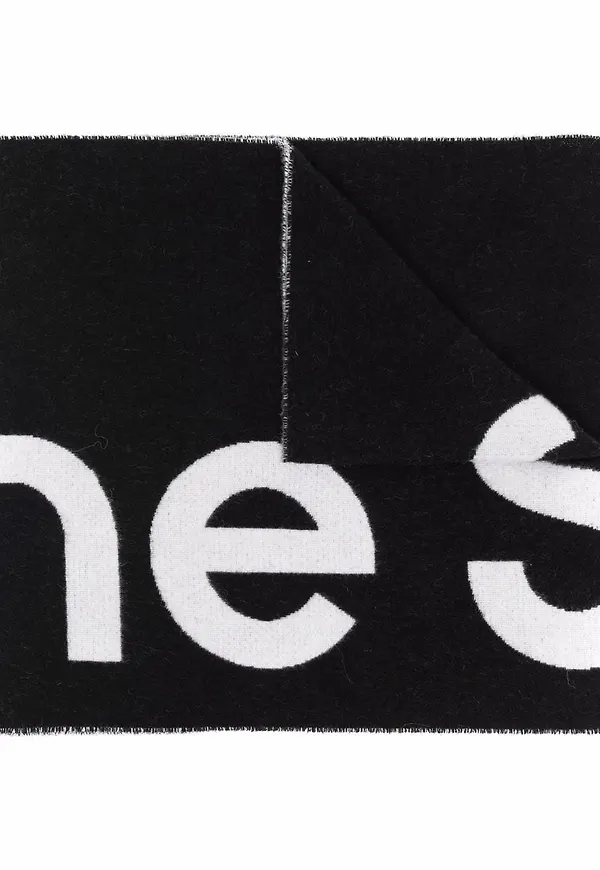 Acne Studios sjal i oversize-modell - Svart