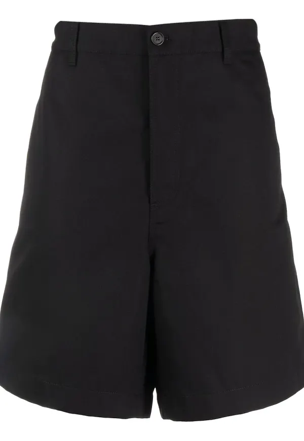 Acne Studios skräddade jeansshorts - Svart