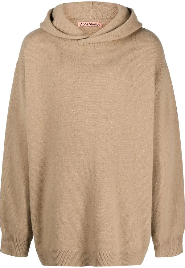 Acne Studios Slab huvtröja - Neutral