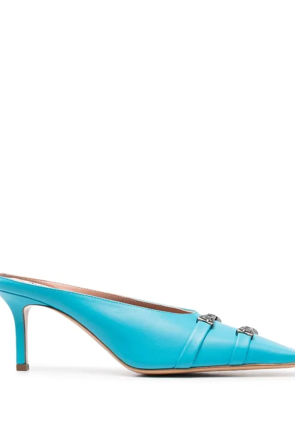 Acne Studios slip-ons med rosettdetalj - Blå