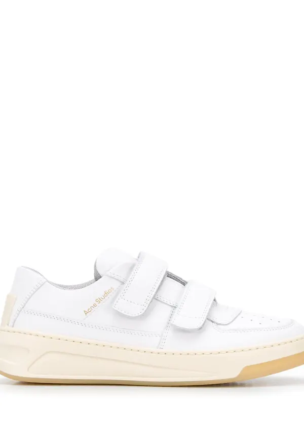 Acne Studios Steffey låga sneakers - Vit