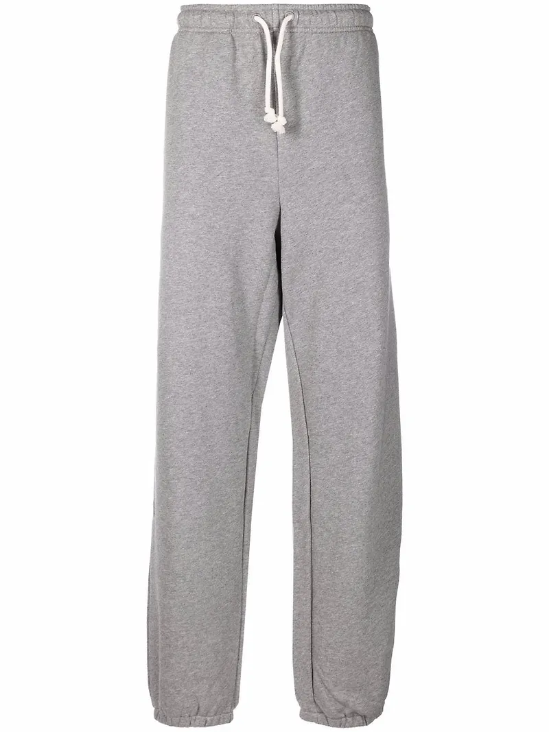 Acne Studios sweatpants med märke - Grå
