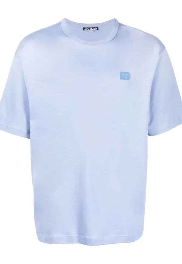 Acne Studios t-shirt med märke - Lila