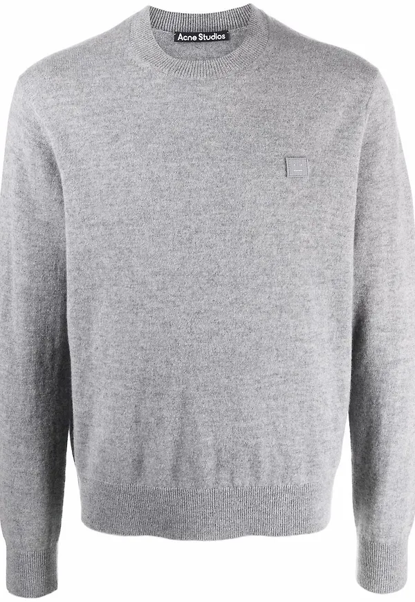 Acne Studios tröja med märke - Grå