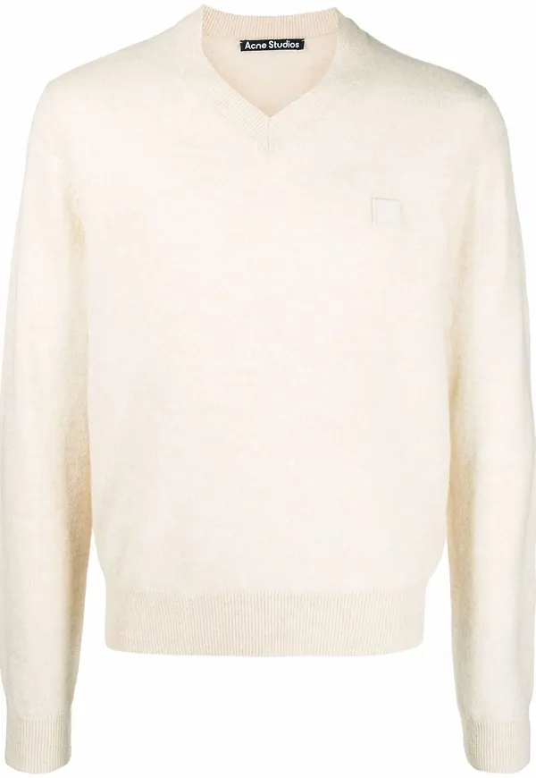 Acne Studios tröja med märke - Neutral