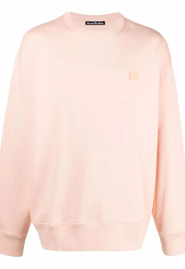 Acne Studios tröja med märke - Rosa