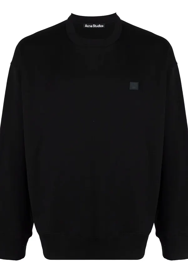 Acne Studios tröja med märke - Svart