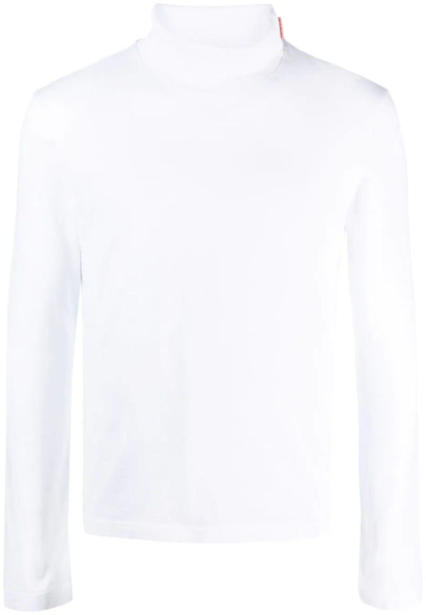 Acne Studios tröja med rullkrage - Vit