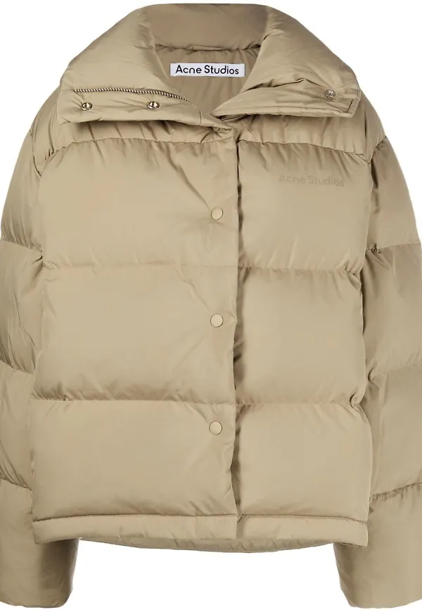Acne Studios vadderad dunjacka - Grön