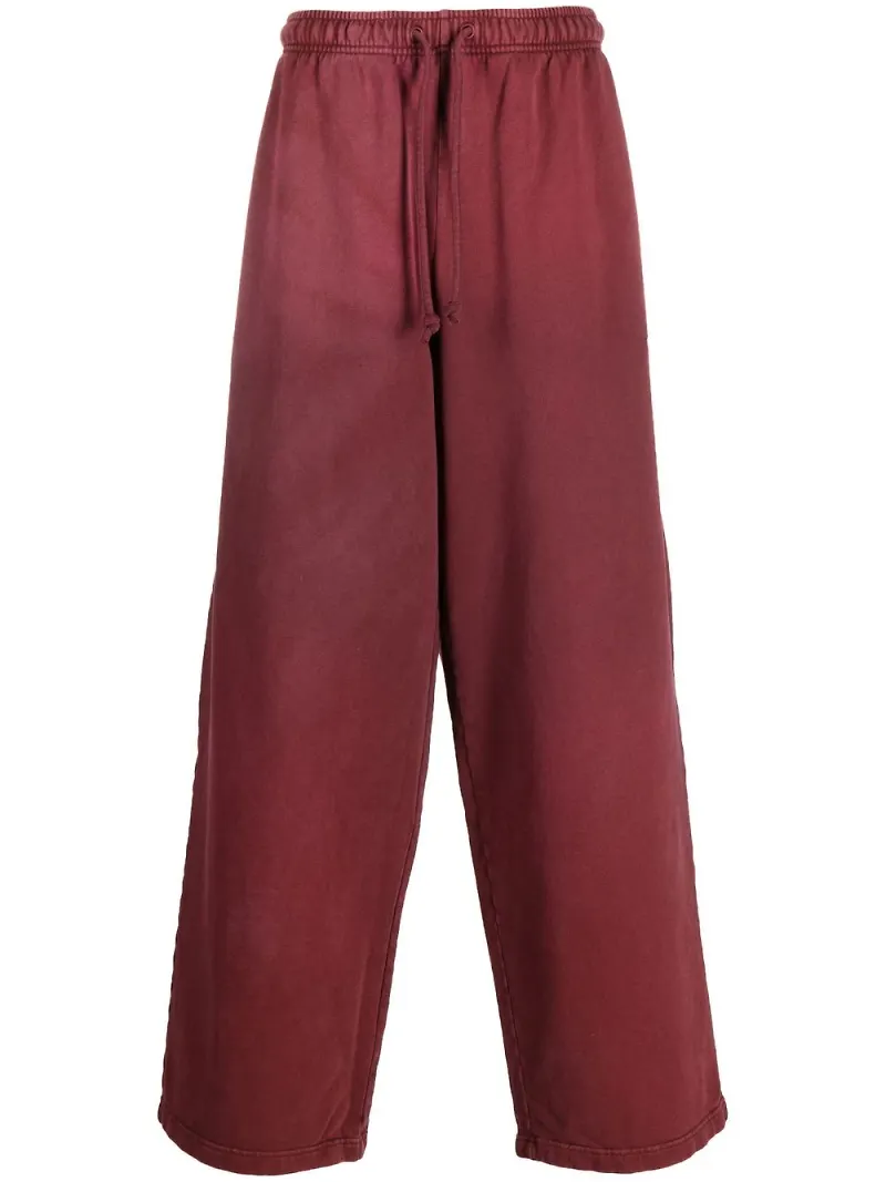 Acne Studios vida träningsbyxor med märke - Röd