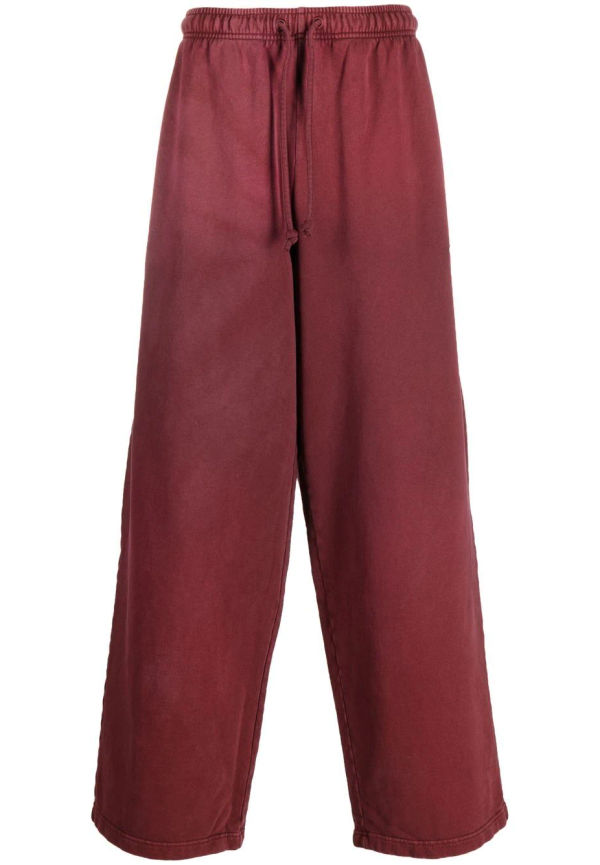 Acne Studios vida träningsbyxor med märke - Röd