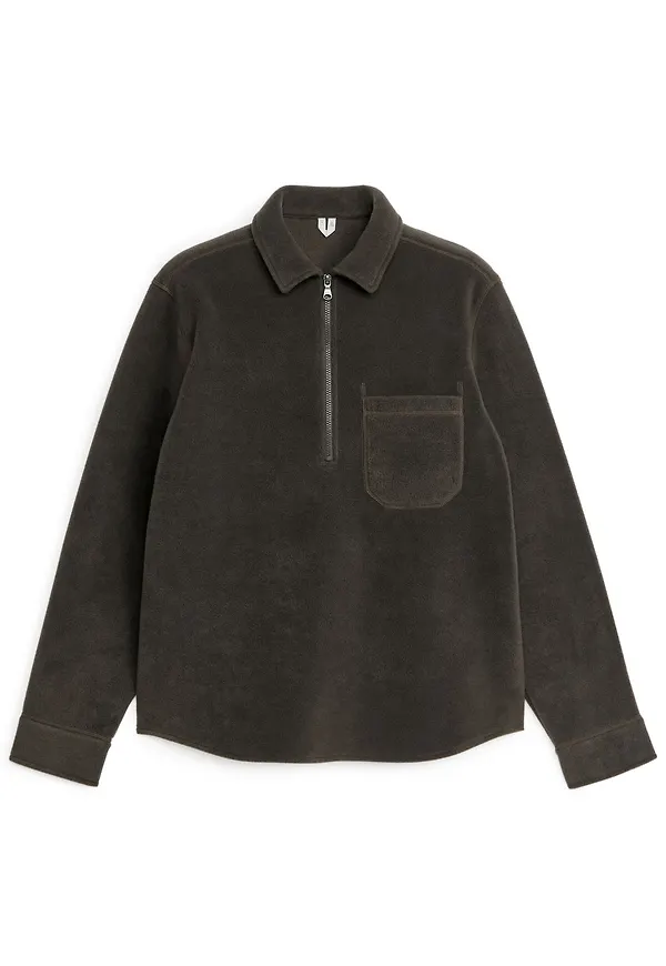 Active Fleece Shirt - Beige