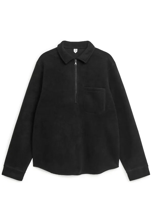 Active Fleece Shirt - Black